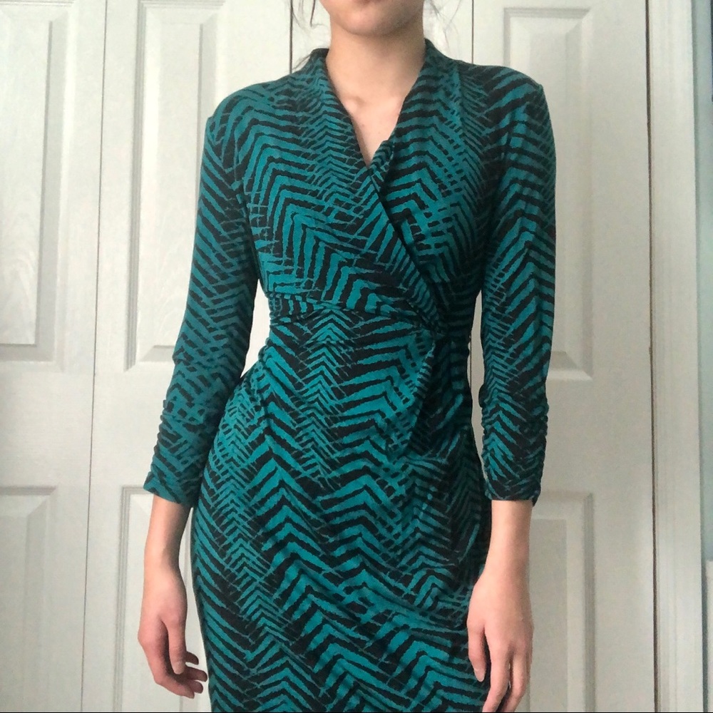 Adrianna Papell Printed Dress